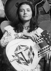 Betsey Rutherford - phtograph by Steve Longley, public domain - Check out her compelling 1970 version of "Rain and Snow"!