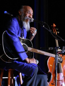 Richie Havens in 2009<br />photo by John Economos