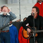 Pete and Bruce Springsteen