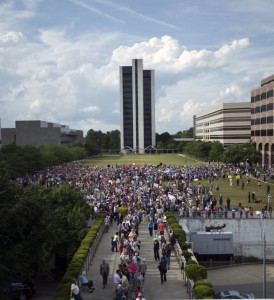 "Moral Monday" protesters