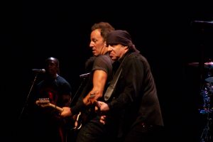 Bruce Springsteen and Little Steven Van Zandt in concert (source: Wikipedia)