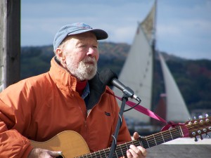 Pete Seeger, Hudson River Activist (Photo by Dona Crawford)