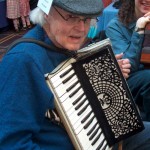 Bob McQuillen at Dance Flurry 2009 in Saratoga Springs, New York.  Photo by Robin Reid.