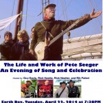 Pete Seeger Tribute Concert at the Turning Point in Piermont, NY April 22, 2014