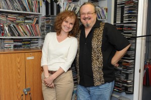 Cathie Ryan and Ron Olesko at WFDU-FM