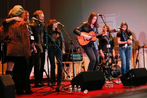 Jeremiah Birnbaum and friends at NERFA One-Day, Photo by Laura Foord