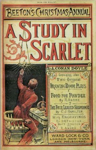 Arthur Conan Doyle's A Study In Scarlet from Beeton's Christmas Annual