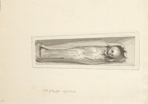 Grimm: Body of Hugh in its shrine (1700s)