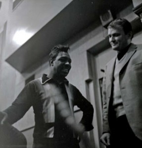 Sam Charters with Otis Spann