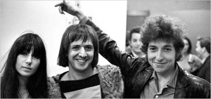 Sonny and Cher with Bob Dylan