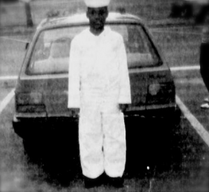 Ricky Javon Gray, as a child, in sailor suit (photo: Gadsden Times)