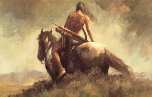 Uncredited cover image of Russell Freedman's "The Life and Death of Crazy Horse"