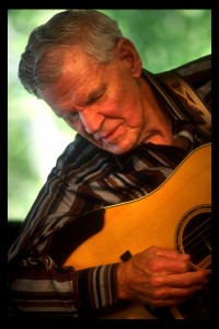 Doc Watson (photo by Austen Millkulka)