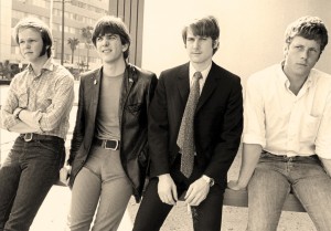 The Byrds, country version (1969): left to right: Kevin Kinney, Gram Parsons, Roger McGuinn, Chris Hillman (photo: Michael Ochs)