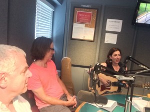 Chris Kunstadter, Glen Roethel and Sharon Goldman on WFDU-FM's TRADITIONS
