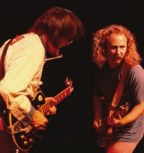 Neil Young with David Crosby, live in Cleveland (1974) (source: library.creativecow.net)