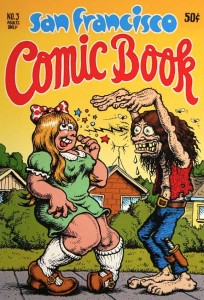Underground comix legend Robert Crumb parodies Manson (1970) (Image: rcrumb.com)