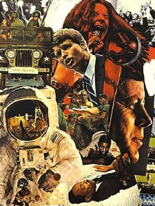 Robert Rauschenberg: "Signs" (collage on canvas, 1970) (Image: Huffington Post)