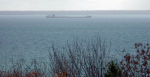 Great Lakes shipping. Photo by Cindy Hunter Morgan (edited)