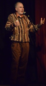 Rich Warren emcees one of the Formal Showcases at NERFA in 2015
