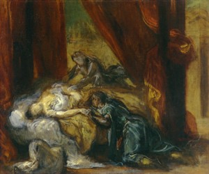 Death of Desdemona - 1858 - Eugène Delacroix