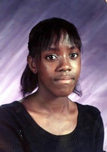 Undated school photograph of Georgia Moses (1985-1997) (source, Petaluma Press Democrat, uncredited)