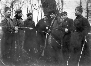 Partisans in the Vinnitsa District, Ukraine, 1943 (Yad Vashem Photo Archives, 4613/964)