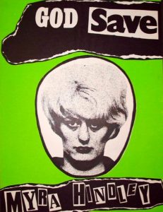 Jamie Reid: 'God Save Myra Hindley' (screen-print, 1979) (jamiereid.org)