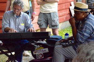 Andy Cohen and Phil Wiggins Street Corner Jam at Old Songs