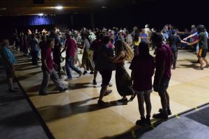 Contra dancing at Old Songs
