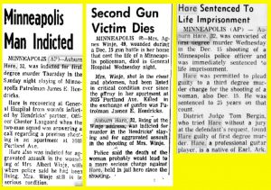Local newspaper clippings tell the tale (Fergus Falls Daily Journal, Winona Daily News, Lacrosse Tribune) (Newspapers.com)