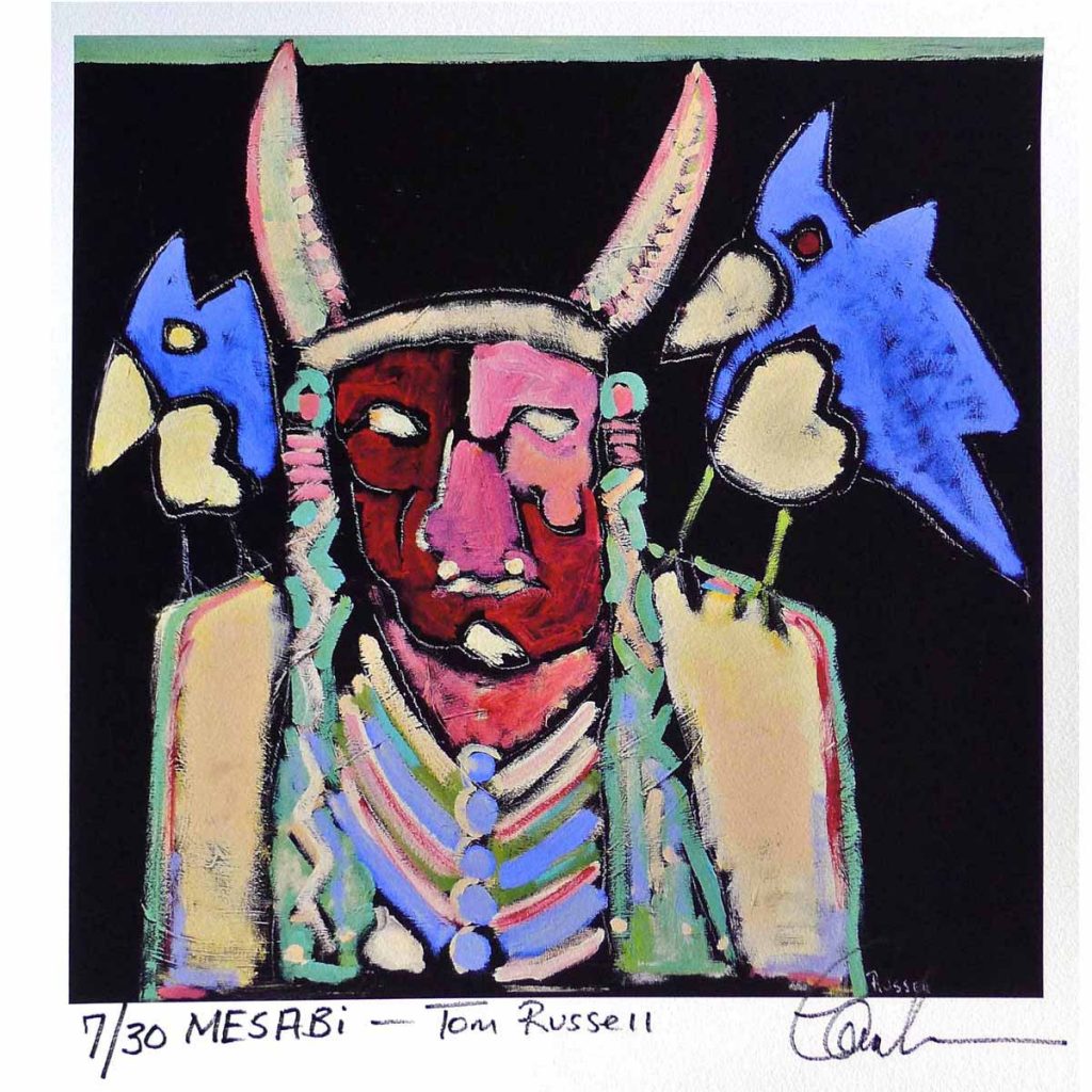 "Mesabi," original artwork by Tom Russell (used by permission)