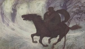 "Der Erlkönig" (19th century, illustration, artist unknown) (goethezeitportal)