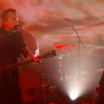 Jason Isbell and Amanda Shires, (screen capture from performance on Jimmy Kimmel Live)